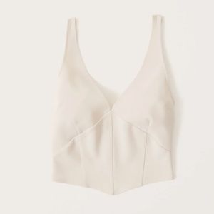 Abercrombie Plunge Corset Top